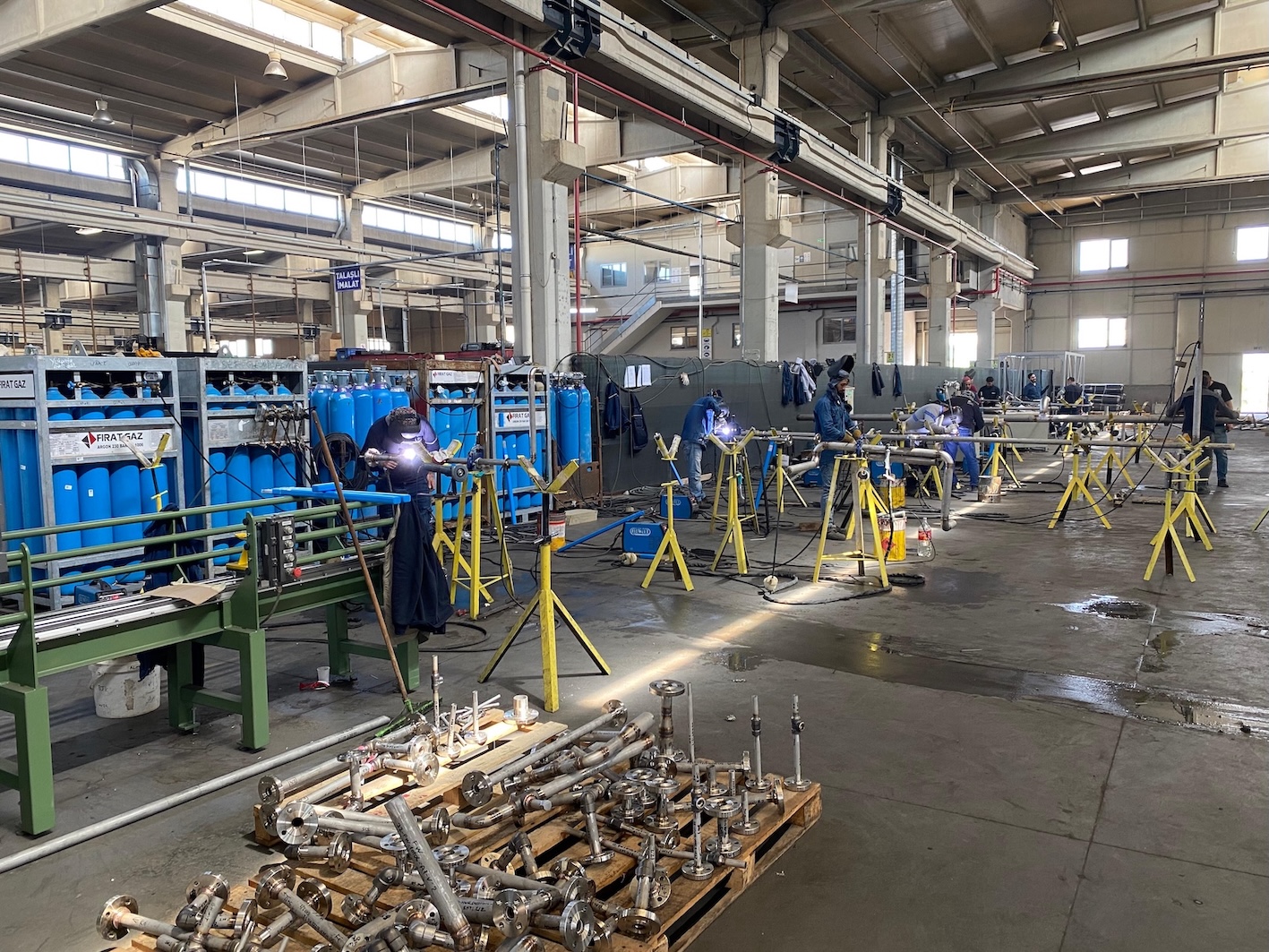 Endüstriyel Muhtelif Çelik ve Borulama İmalatları
